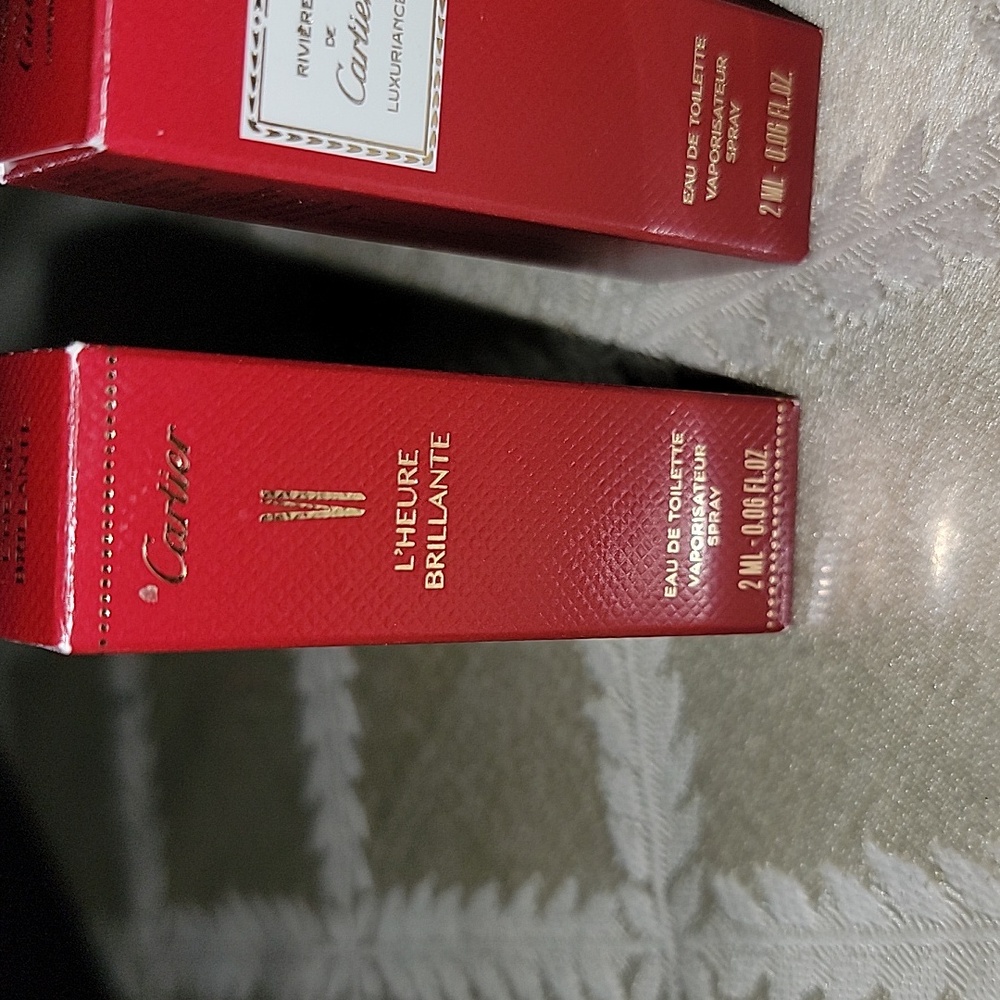 CARTIER Women's Fragrance Sampler Set of 3 - Picture 2 of 4